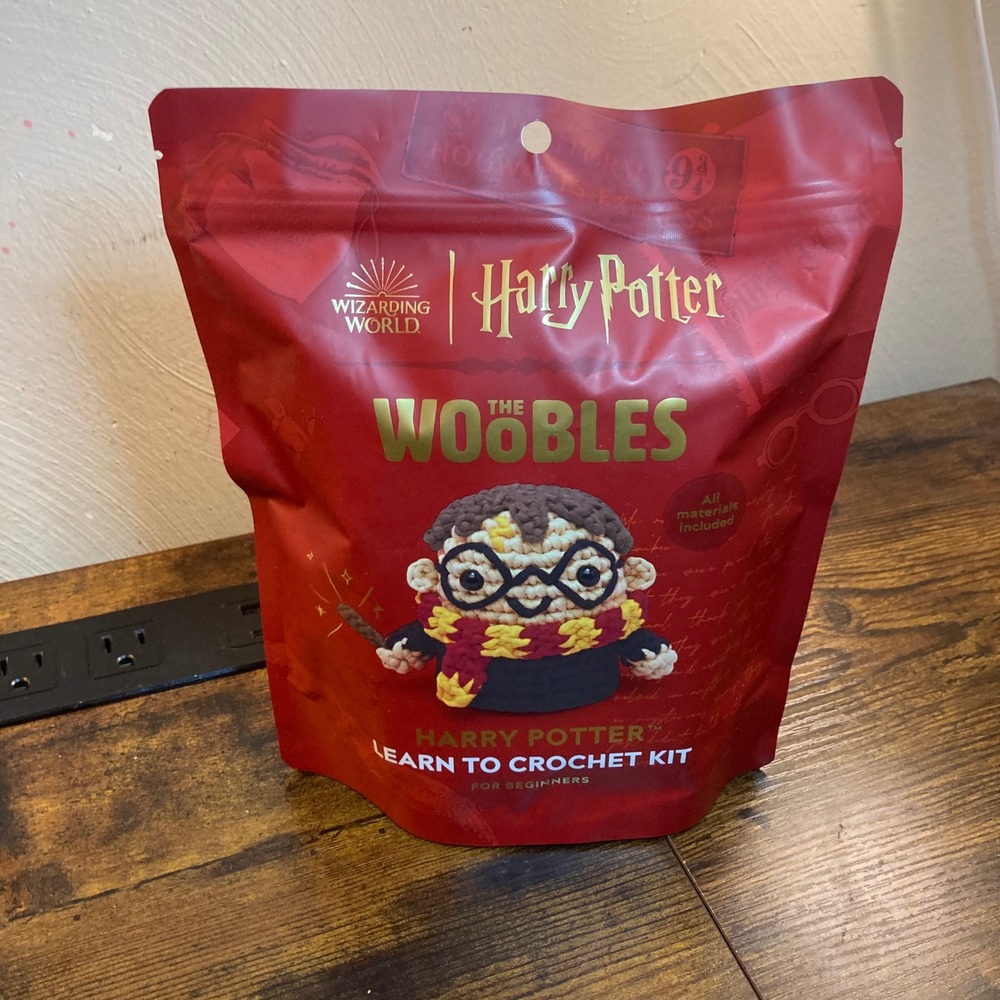 The Woobles Harry Potter Learn to Crochet Kit for Beginners Amigurumi Set
